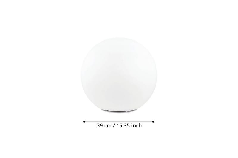 Gulvlampe Udendørsbelysning Eglo Monterolo 390 mm - Hvid - Have - Udendørs miljø - Altan & terrasse - Altanbelysning