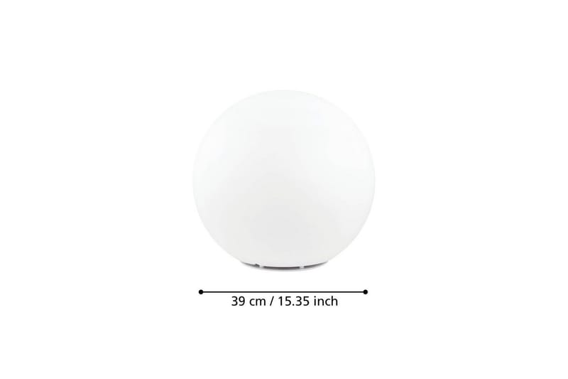 Gulvlampe Udendørsbelysning Eglo Monterolo 390 mm - Hvid - Have - Udendørs miljø - Altan & terrasse - Altanbelysning