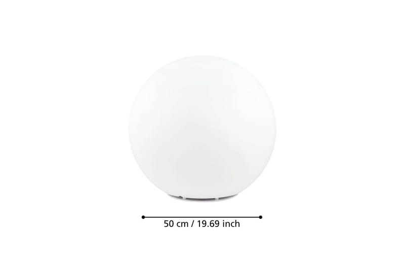 Gulvlampe Utebelysning Eglo Monterolo 500 mm - Hvid - Have - Udendørs miljø - Altan & terrasse - Altanbelysning