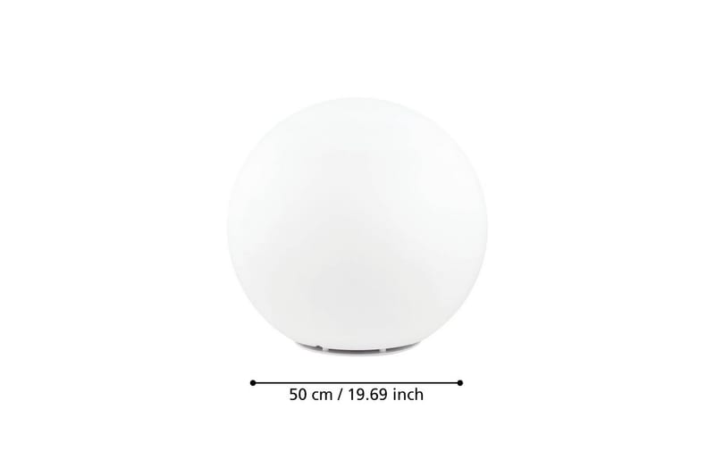Gulvlampe Utebelysning Eglo Monterolo 500 mm - Hvid - Have - Udendørs miljø - Altan & terrasse - Altanbelysning