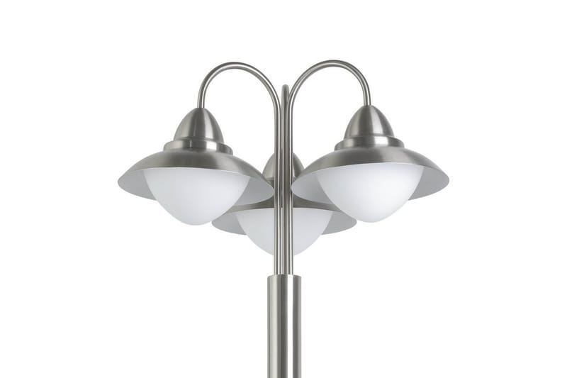 Gulvlampe Utebelysning Eglo Sidney - Hvid/Sølv - Have - Udendørs miljø - Altan & terrasse - Altanbelysning