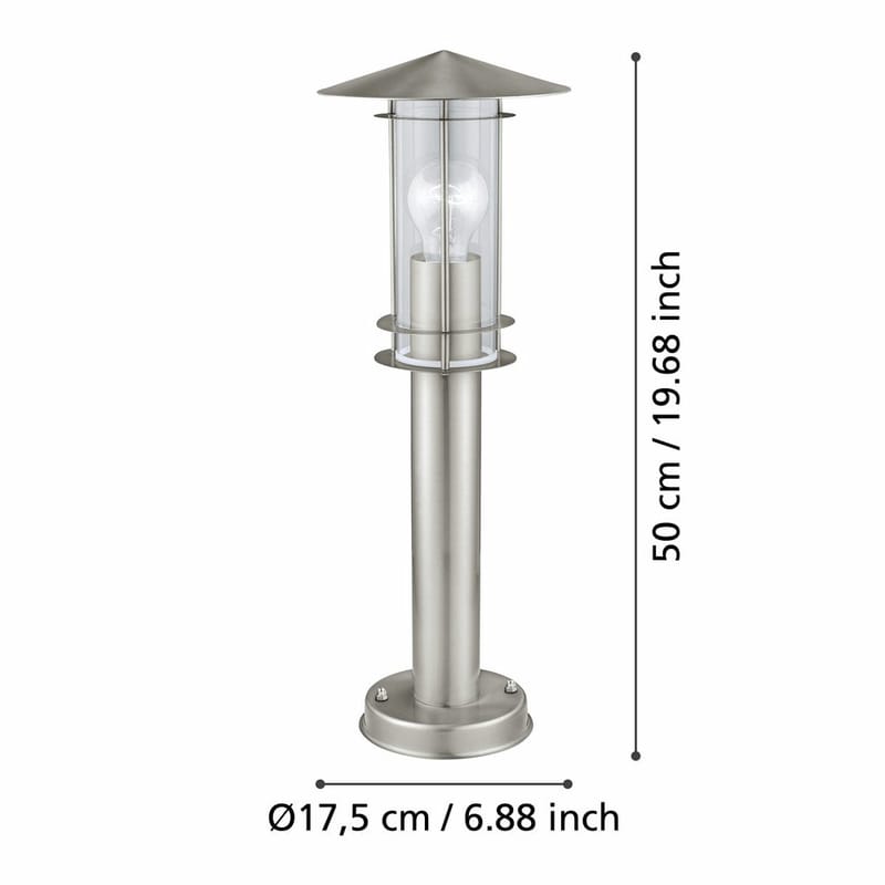 Gulvlys Lisio - 17,5 cm - Belysning - Udendørs lamper & belysning - Søjlelampe & standerlampe
