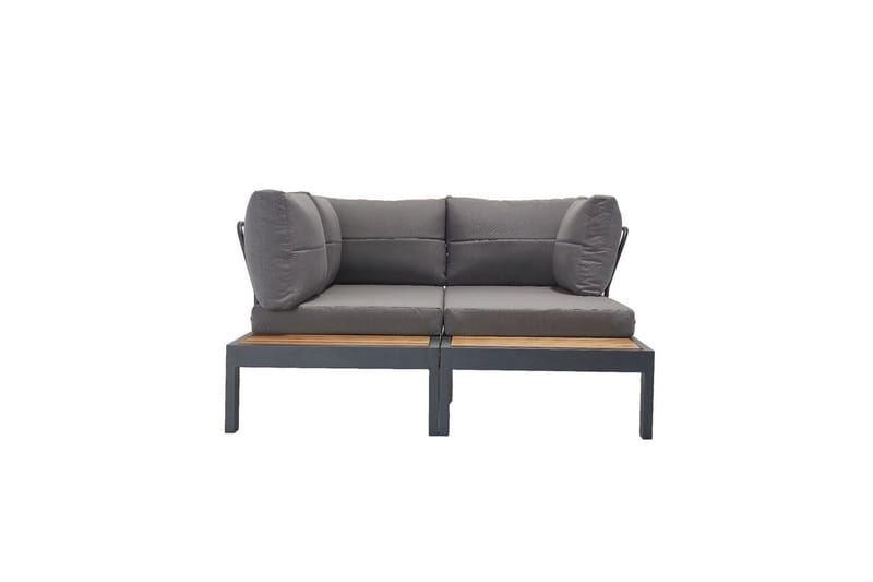 Haveloungesæt Bulskoll Træ - Grå - Have - Udendørs miljø - Altan & terrasse - Altanmøbler