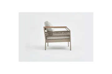 Haveloungesæt Farra Beige - Beige - Havemøbler - Loungemøbler - Sofagrupper udendørs