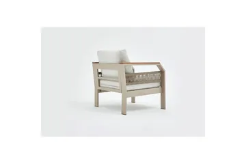 Haveloungesæt Farra Beige - Beige - Havemøbler - Loungemøbler - Sofagrupper udendørs