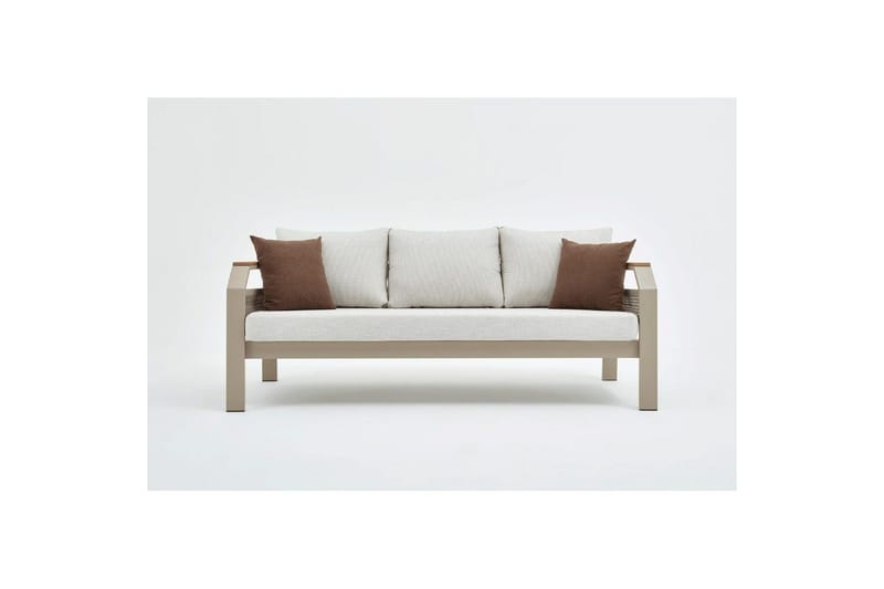 Haveloungesæt Farra Beige - Beige - Have - Udendørs miljø - Altan & terrasse - Altanmøbler