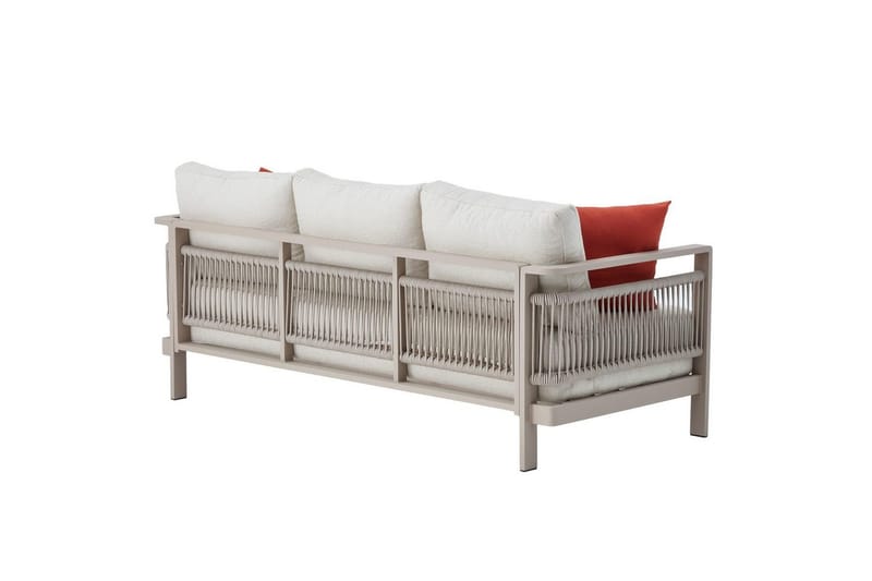 Haveloungesæt Hungirr Beige - Beige - Have - Udendørs miljø - Altan & terrasse - Altanmøbler
