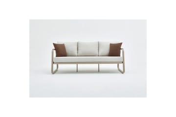 Haveloungesæt Rio Beige - Beige - Havemøbler - Loungemøbler - Sofagrupper udendørs
