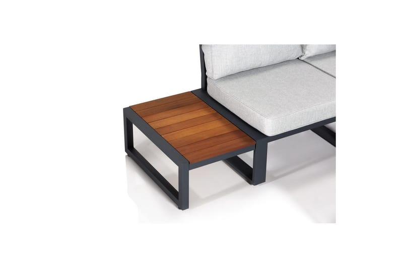 Haveloungesæt Suda Puerta Antracit / Creme - Cremevhid/Antracit - Have - Udendørs miljø - Altan & terrasse - Altanmøbler