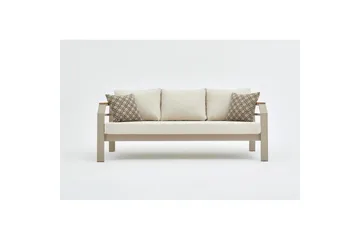 Haveloungesæt Sudassento Beige - Beige - Havemøbler - Loungemøbler - Sofagrupper udendørs