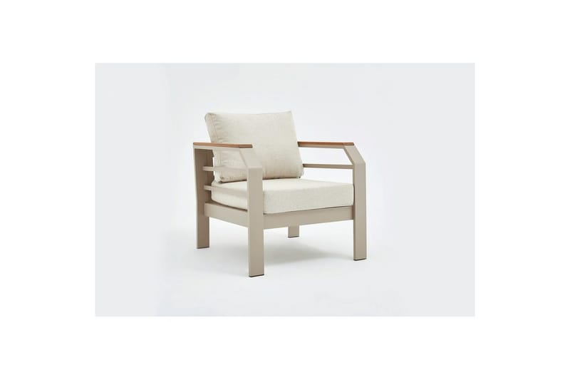 Haveloungesæt Sudassento Beige - Beige - Have - Udendørs miljø - Altan & terrasse - Altanmøbler
