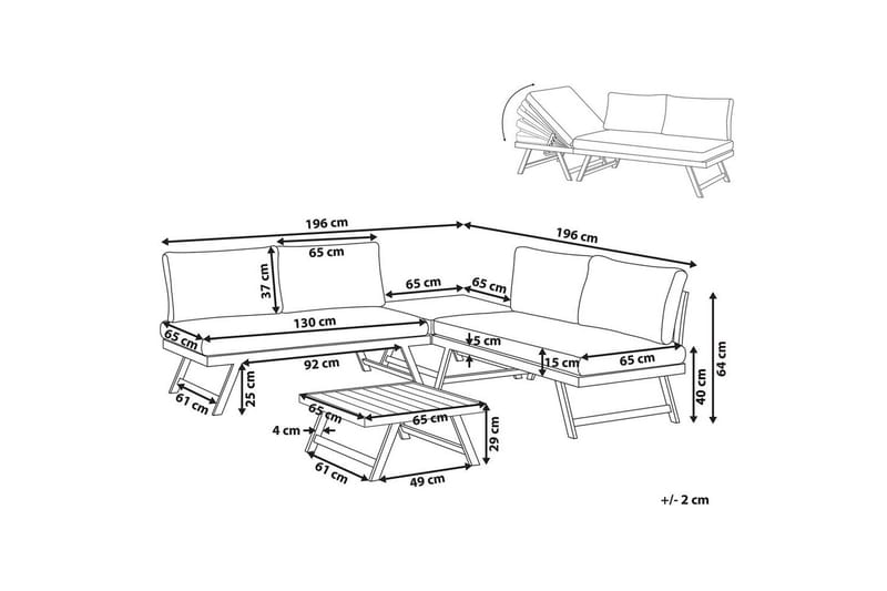 Havemøbelhjørnesofa Coccorino - Have - Udendørs miljø - Altan & terrasse - Altanmøbler