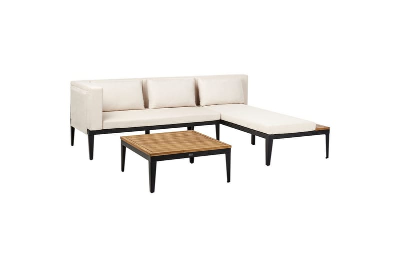 Havemøbelhjørnesofa med bord 3-sæders Bracciano - Have - Udendørs miljø - Altan & terrasse - Altanmøbler