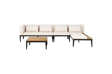 Havemøbelhjørnesofa med bord 4-sæders Bracciano - Havemøbler - Loungemøbler - Sofagrupper udendørs