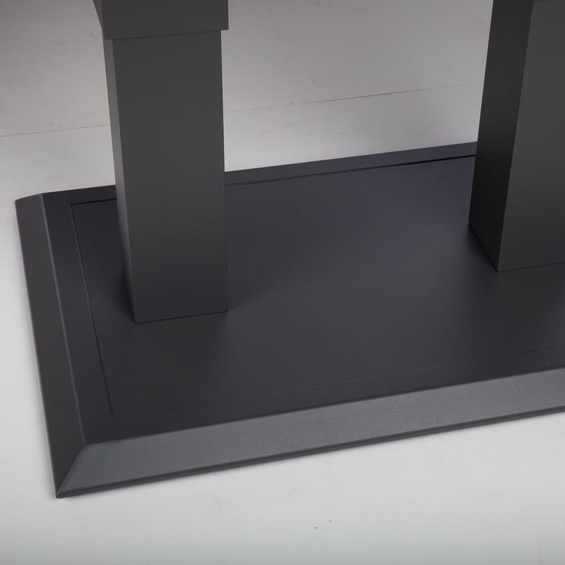 Havemøbelsæt HOME4YOU Bristol bord, sofa og 2 stole Grå - Grå - Have - Udendørs miljø - Altan & terrasse - Altanmøbler