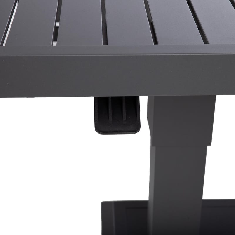 Havemøbelsæt HOME4YOU Bristol bord, sofa og 2 stole Grå - Grå - Have - Udendørs miljø - Altan & terrasse - Altanmøbler