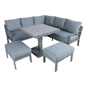 Havemøbelsæt HOME4YOU Rio 4 dele gråbeige - Grålig beige - Havemøbler - Loungemøbler - Sofagrupper udendørs