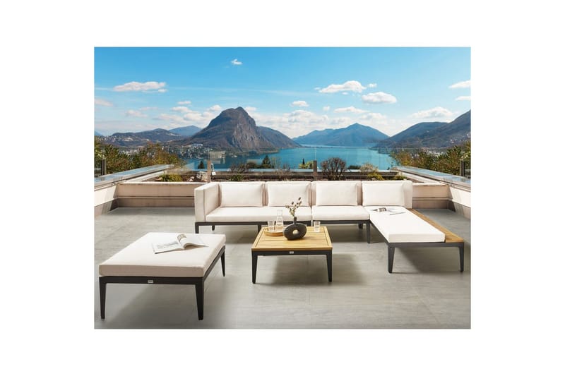 Havesofa sæt med bord 4-personers Bracciano - Have - Udendørs miljø - Altan & terrasse - Altanmøbler