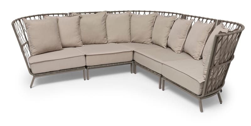 Hillerstorp Jet Set Loungesofa Hjørne, Beige