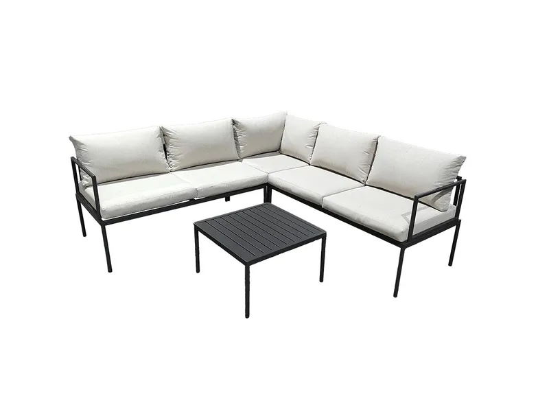 Hjørnesofa Hillerstorp Linnea, Sort