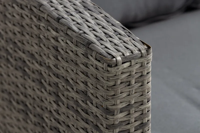 James Light Loungesæt Højre - Aintwood/Grå - Have - Udendørs miljø - Altan & terrasse - Altanmøbler