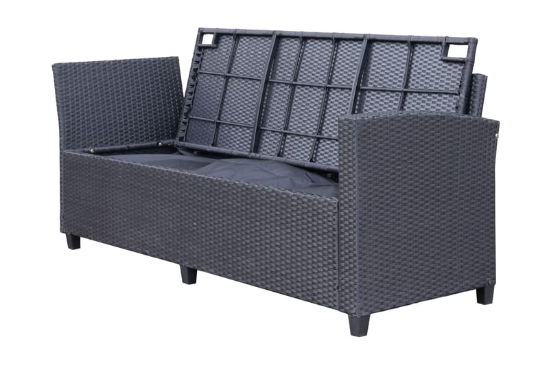 James Light med Opbevaring - Sort - Have - Udendørs miljø - Altan & terrasse - Altanmøbler