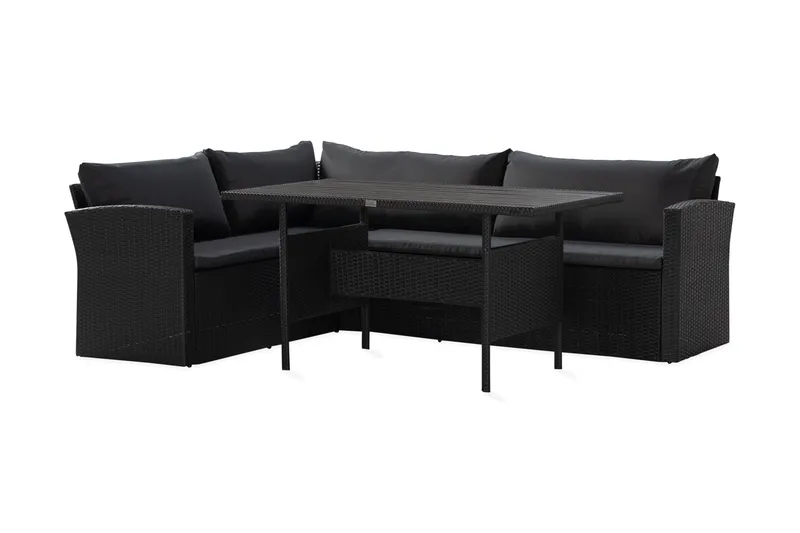 James Light Sofagruppe 5-personers - Sort - Have - Udendørs miljø - Altan & terrasse - Altanmøbler