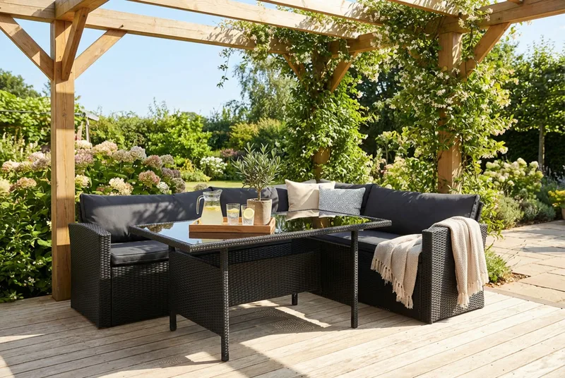 James Light Sofagruppe 5-personers - Sort - Have - Udendørs miljø - Altan & terrasse - Altanmøbler