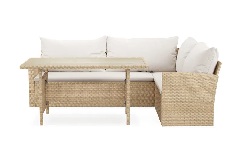 James Light Sofagruppe Udendørs 5-personers – Højre, Beige