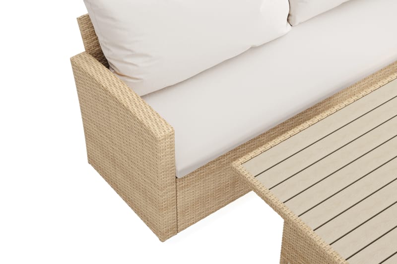 James Light Sofagruppe Udendørs 5-personers – Højre - Beige - Have - Udendørs miljø - Altan & terrasse - Altanmøbler