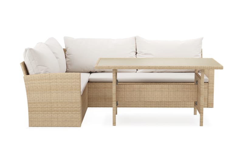 James Light Sofagruppe Udendørs 5-personers – Venstre - Beige - Have - Udendørs miljø - Altan & terrasse - Altanmøbler
