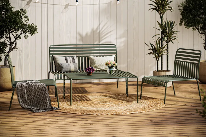 Jarva Sofagruppe - Oliv - Have - Udendørs miljø - Altan & terrasse - Altanmøbler