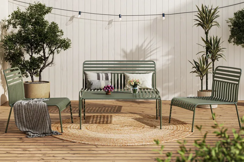 Jarva Sofagruppe - Oliv - Have - Udendørs miljø - Altan & terrasse - Altanmøbler