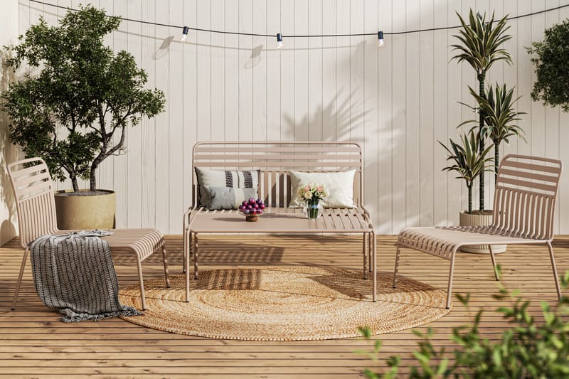 Jarva Sofagruppe - Taupe - Have - Udendørs miljø - Altan & terrasse - Altanmøbler