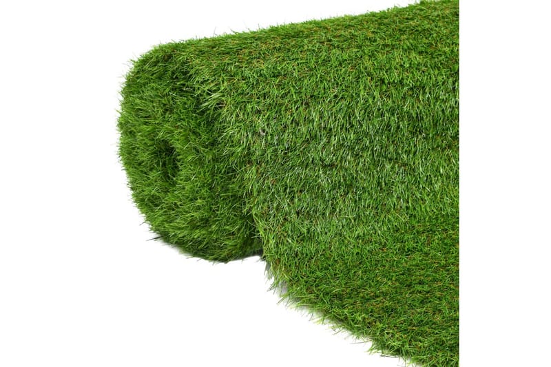 Kunstgræs 1x5 m/40 mm grøn - Grøn - Kunstgræs balkon - Nålefilt tæpper & kunstgræstæpper - Altangulv & altandæk