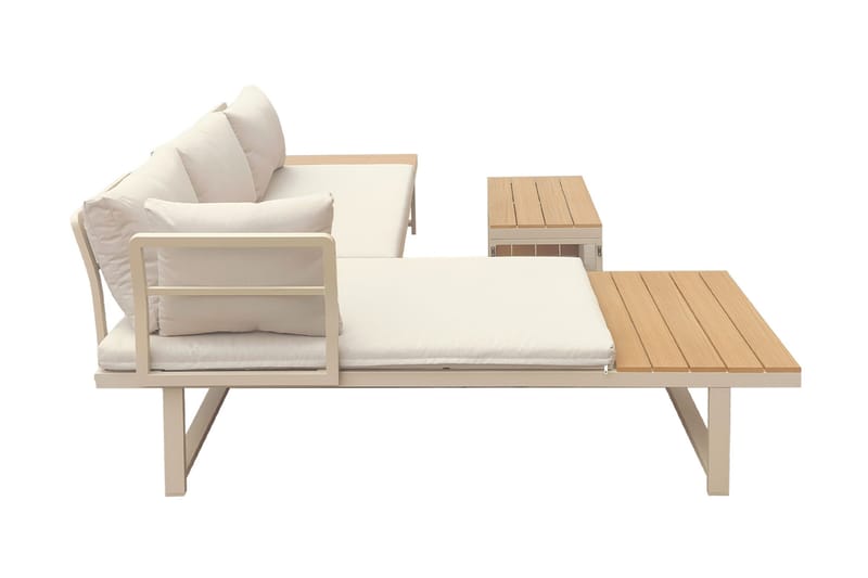 Lainelle Sofagruppe - Beige - Have - Udendørs miljø - Altan & terrasse - Altanmøbler
