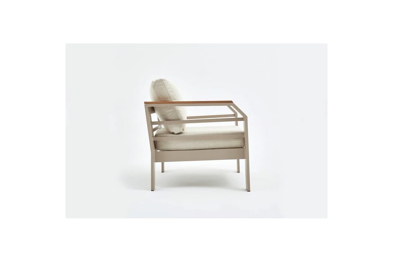 Lassento Udendørs sofasæt 5 pers. - Beige - Have - Udendørs miljø - Altan & terrasse - Altanmøbler