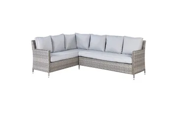 Loungegrupp Beliani Lacona Grey - Havemøbler - Loungemøbler - Sofagrupper udendørs