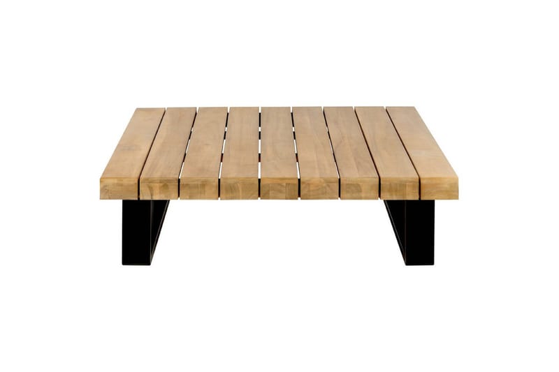 Loungegrupp Beliani Mykonos Light wood||White - Havemøbler - Loungemøbler - Sofagrupper udendørs