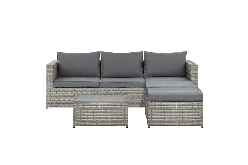 Loungegrupp Beliani Sabbia Grey, undefined
