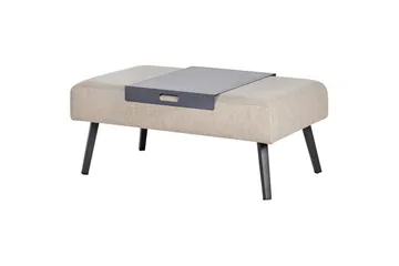 Loungegrupp Beliani Sorrivoli Beige||Grey - Havemøbler - Loungemøbler - Sofagrupper udendørs
