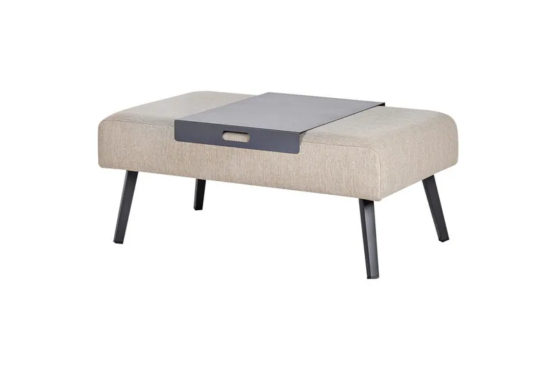 Loungegrupp Beliani Sorrivoli Beige||Grey - Havemøbler - Loungemøbler - Sofagrupper udendørs
