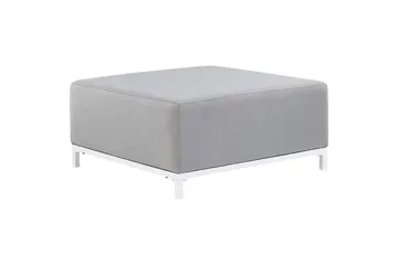 Loungegrupp med bord Beliani Rovigo Grey||White - Havemøbler - Loungemøbler - Sofagrupper udendørs