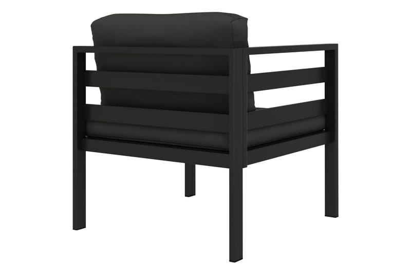 loungesæt til haven 6 dele med hynder aluminium antracitgrå - Antracit - Have - Udendørs miljø - Altan & terrasse - Altanmøbler