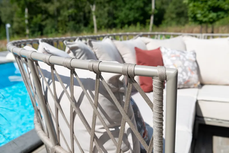 Loungesofa Hillerstorp Jet Set Hjørne - Beige - Havemøbler - Loungemøbler - Loungesofaer