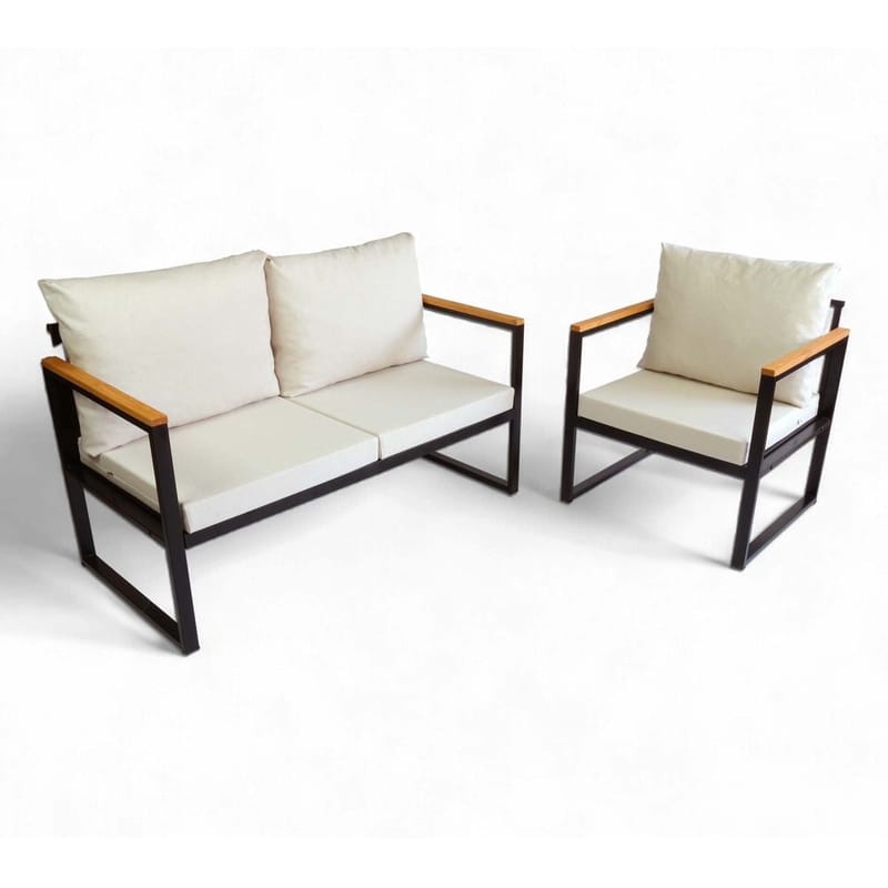 Luvin 3-personers Sofagruppe Udendørs, Beige