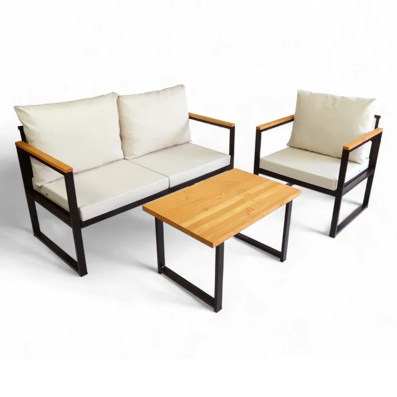 Luvin 3-personers Sofagruppe Udendørs, Beige