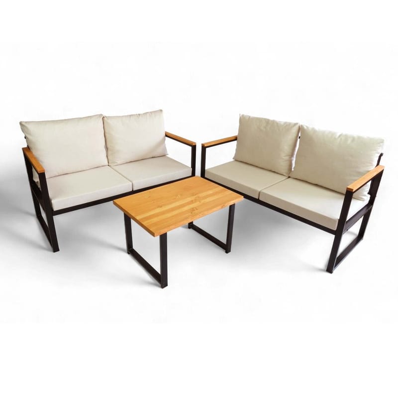 Luvin 4-personers Sofagruppe Udendørs, Beige