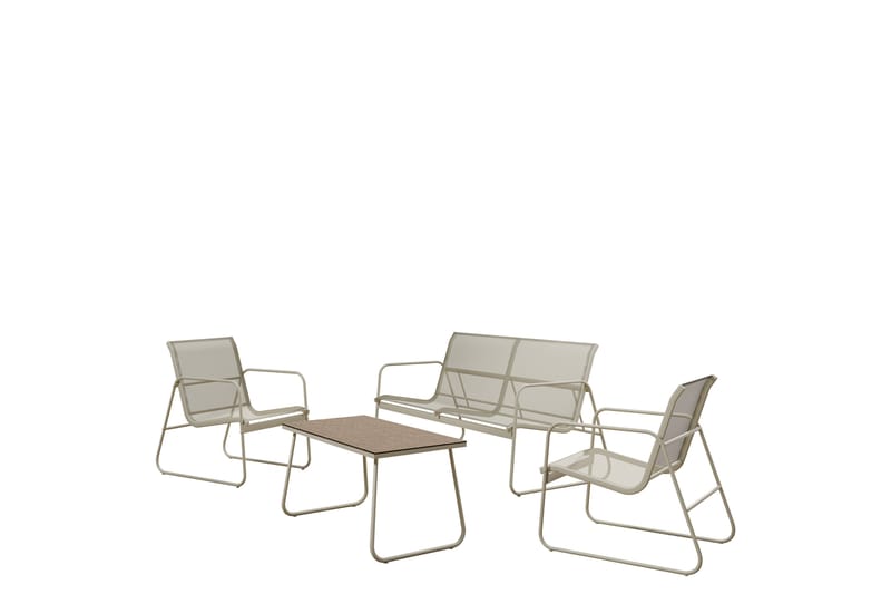 Maplewyn Loungesæt Udendørs - Beige - Have - Udendørs miljø - Altan & terrasse - Altanmøbler