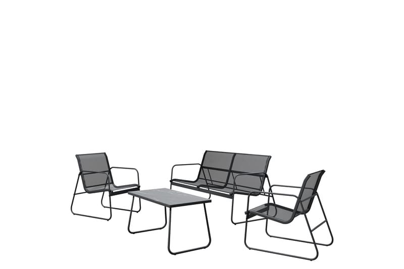 Maplewyn Loungesæt Udendørs - Grå - Have - Udendørs miljø - Altan & terrasse - Altanmøbler